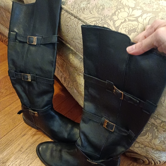 Bed Stu Shoes - Bed Stu Leather Buckle Riding Boots